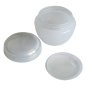 50 x 5ml "Ponds" Style PP Ointment Jar