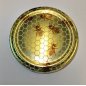 100 x 63mm Bee on Honeycomb lids