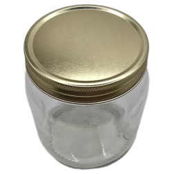 OUT OF STOCK144 x 70R3 Gold Metal Honey jar lids