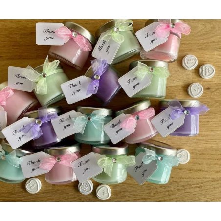 126 x 1oz Round Mini Jam Jar