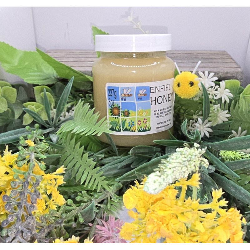 35 x Screw Neck 1/2lb Honey Jar