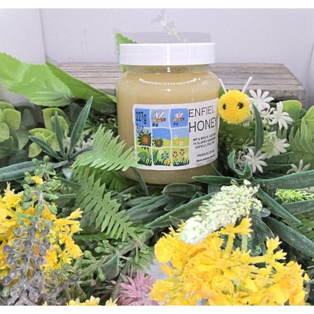 35 x Screw Neck 1/2lb Honey Jar