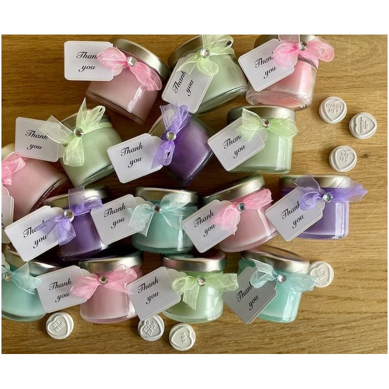 2520 x 1oz Round Mini Jam Jar & lids