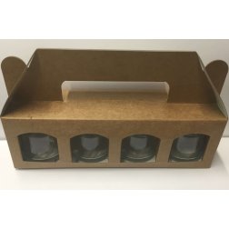 100 x Four Jar Mini Gift Box