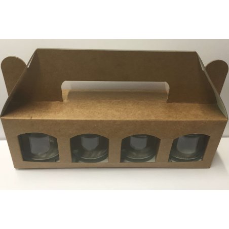 100 x Four Jar Mini Gift Box