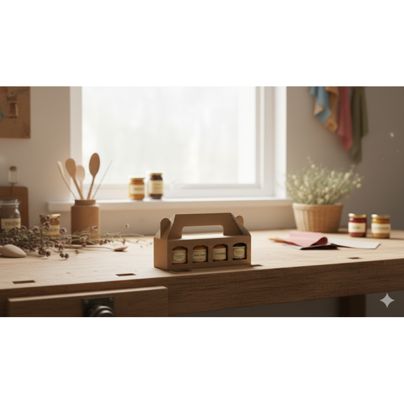 100 x Four Jar Mini Gift Box