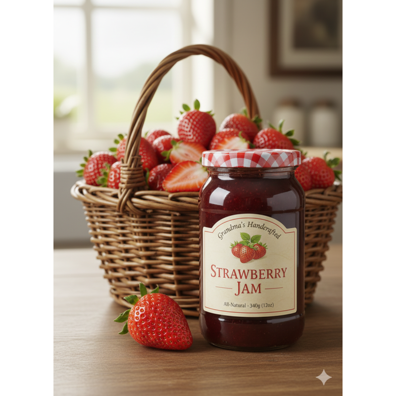 528 x Traditional 1lb Jam Jars & lids