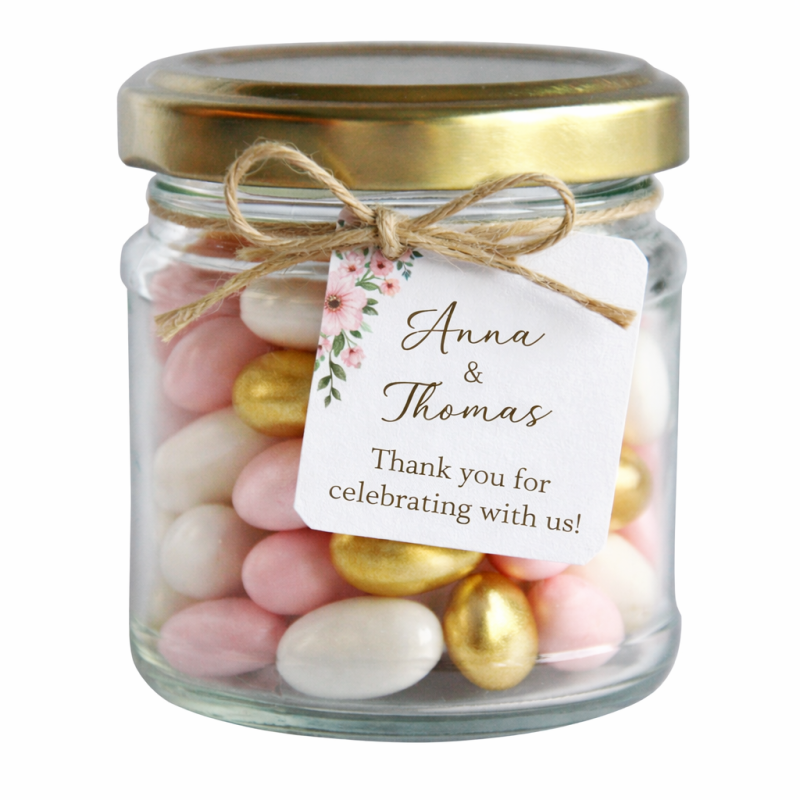 50 x 4oz Panel Food Jar