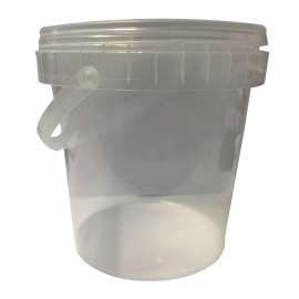 BEETRADEX/SPRING CONVENTION 1.2 Litre Clear Plastic Bucket 