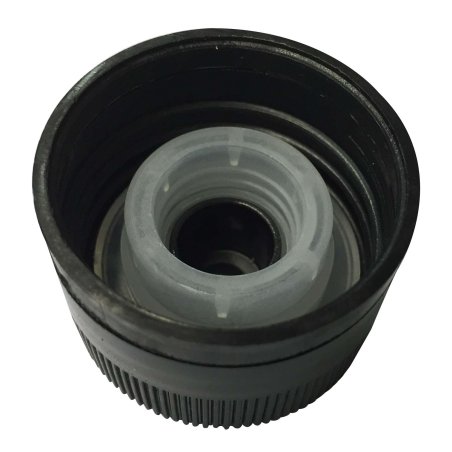 100 x 31.5mm Black Plastic Tamper Evident cap