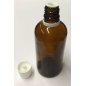 100 x GL18 White tamper evident cap with horizontal drop dispensing insert