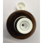 100 x GL18 White tamper evident cap with horizontal drop dispensing insert