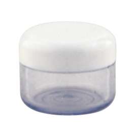 15ml Plastic Opal Jar - Pack of 100