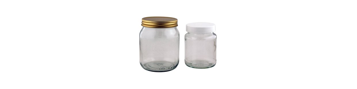 Glass Honey Jars