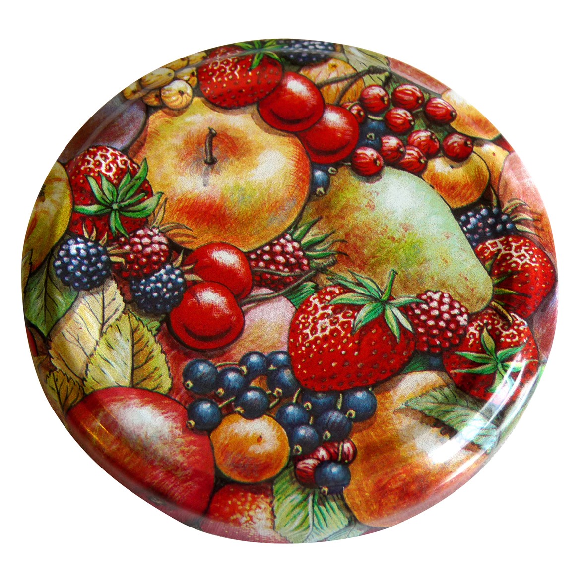 35 x 190ml Round Panel Food Jar