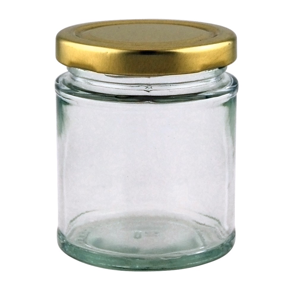 8oz Round Jar - Pack of 35