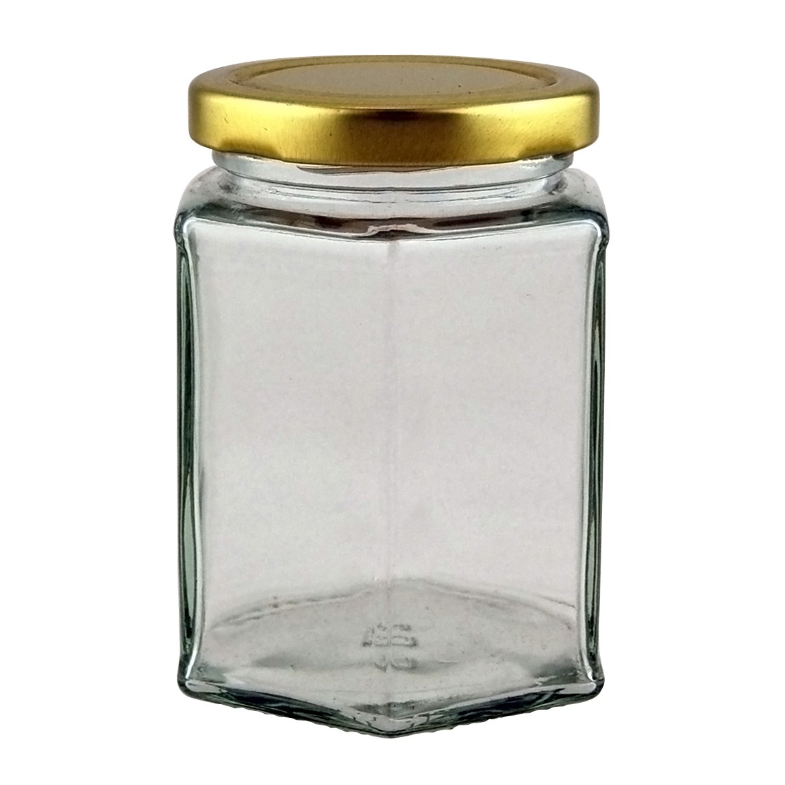 12oz Hex (Hexagonal) Jar - 33 Pack