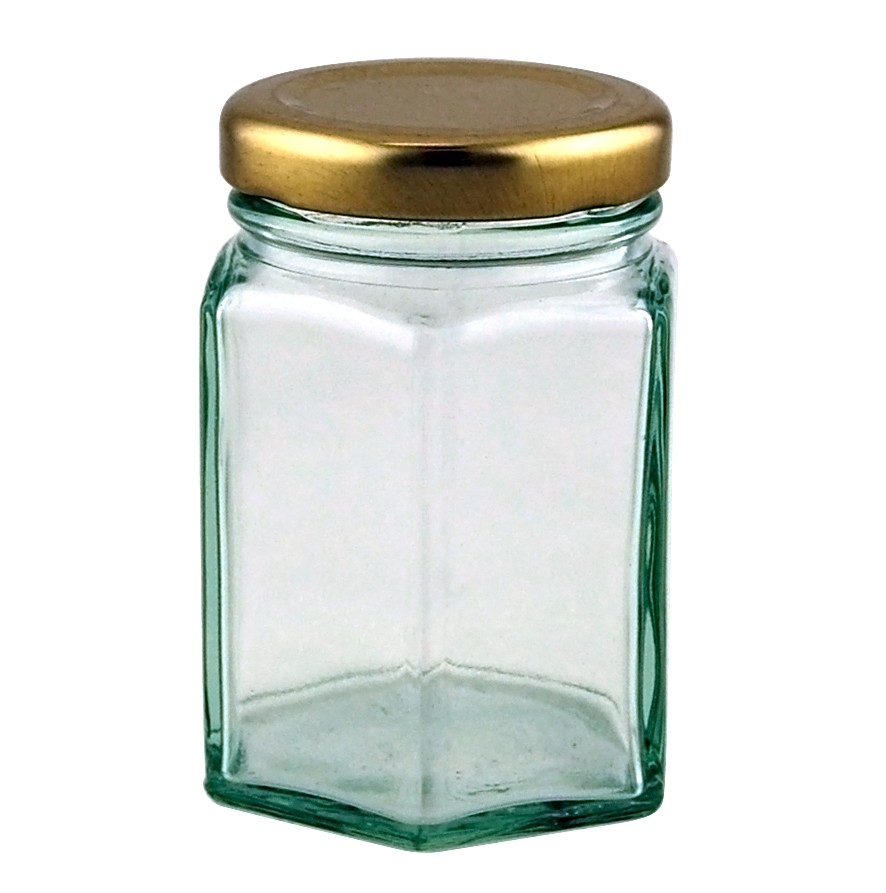 4oz Hex (Hexagonal) Jar - Pack of 63