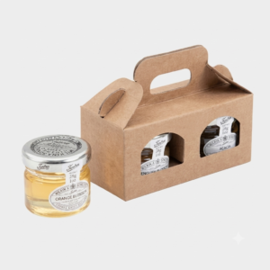 Mini jam jars in a gift box