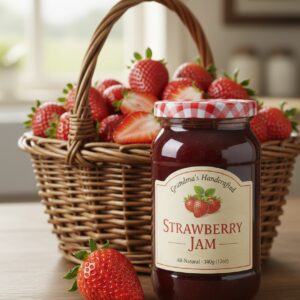 528 x Traditional 1lb Jam Jars & lids
