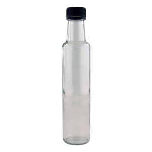31.5mm black plastic tamper evident cap - Pack of 100