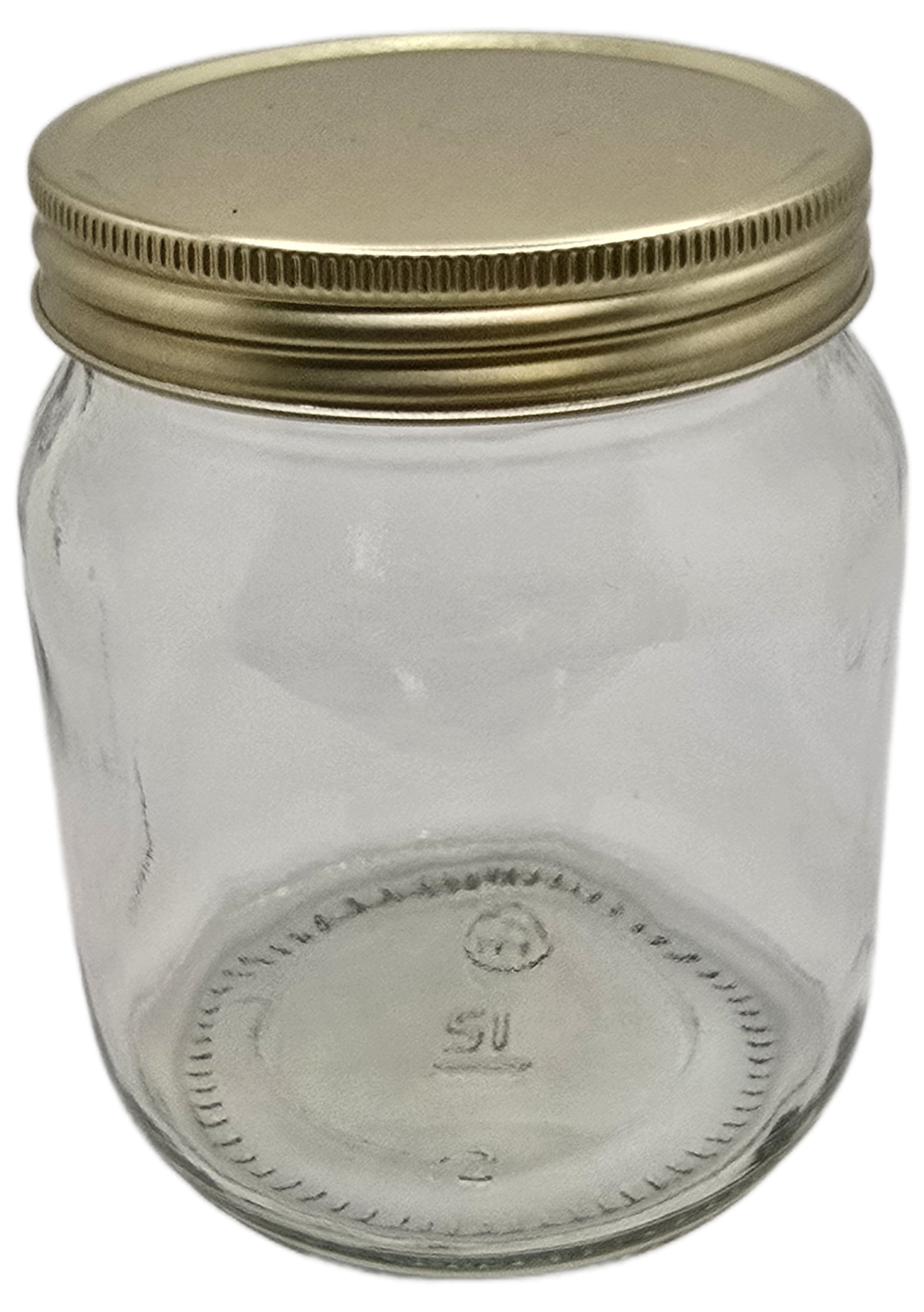 72 x Traditional Screw Neck 1lb Honey Jar