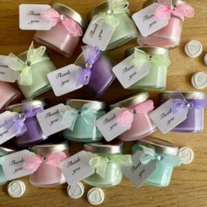 Candles by Eloise in a 1oz mini jam jar