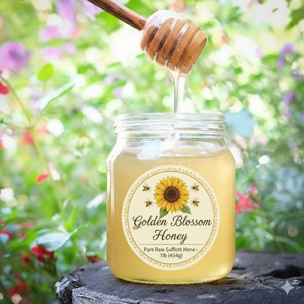 72 x Traditional Screw Neck 1lb Honey Jar