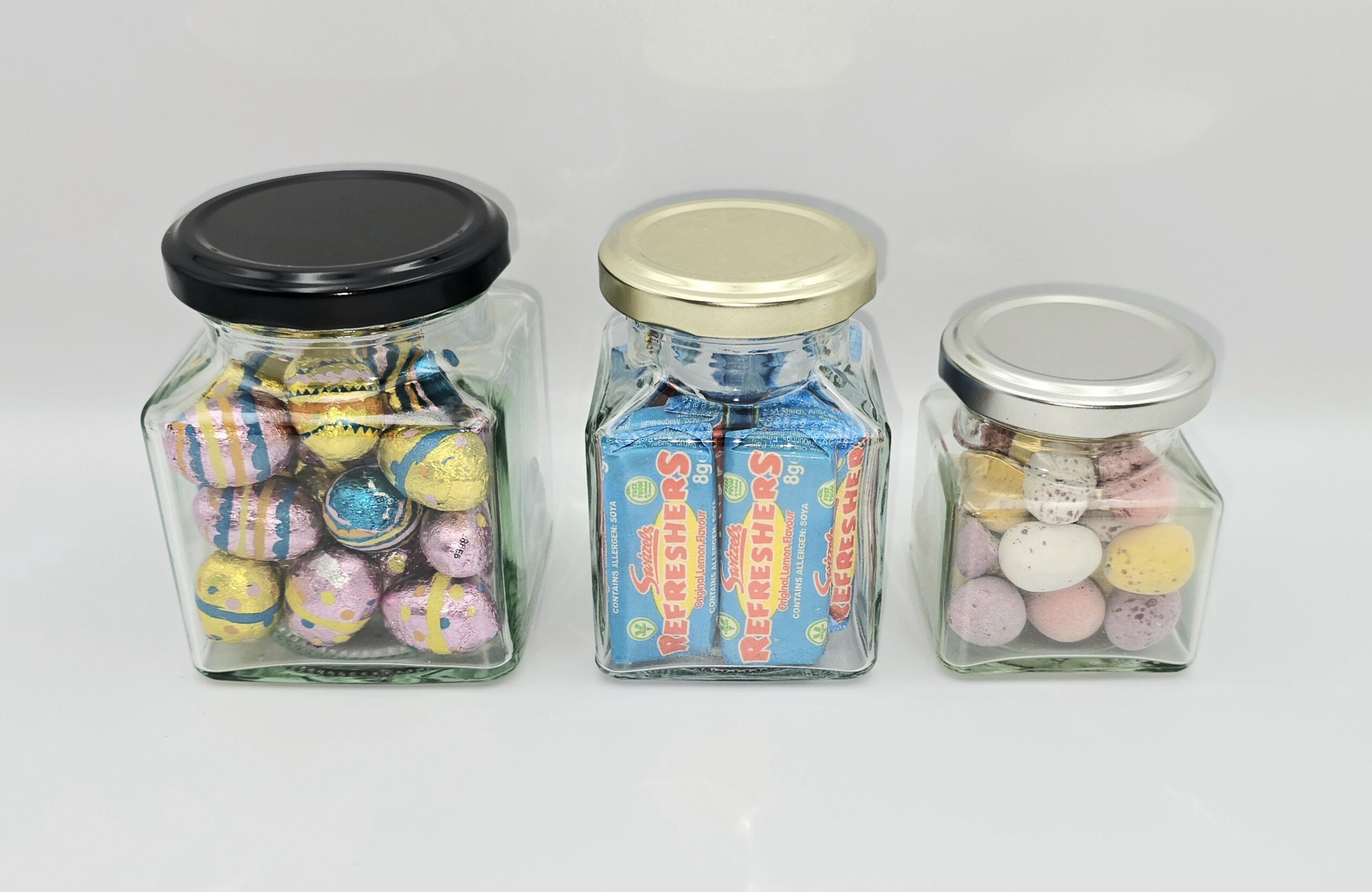 80 x 200ml Square Jar
