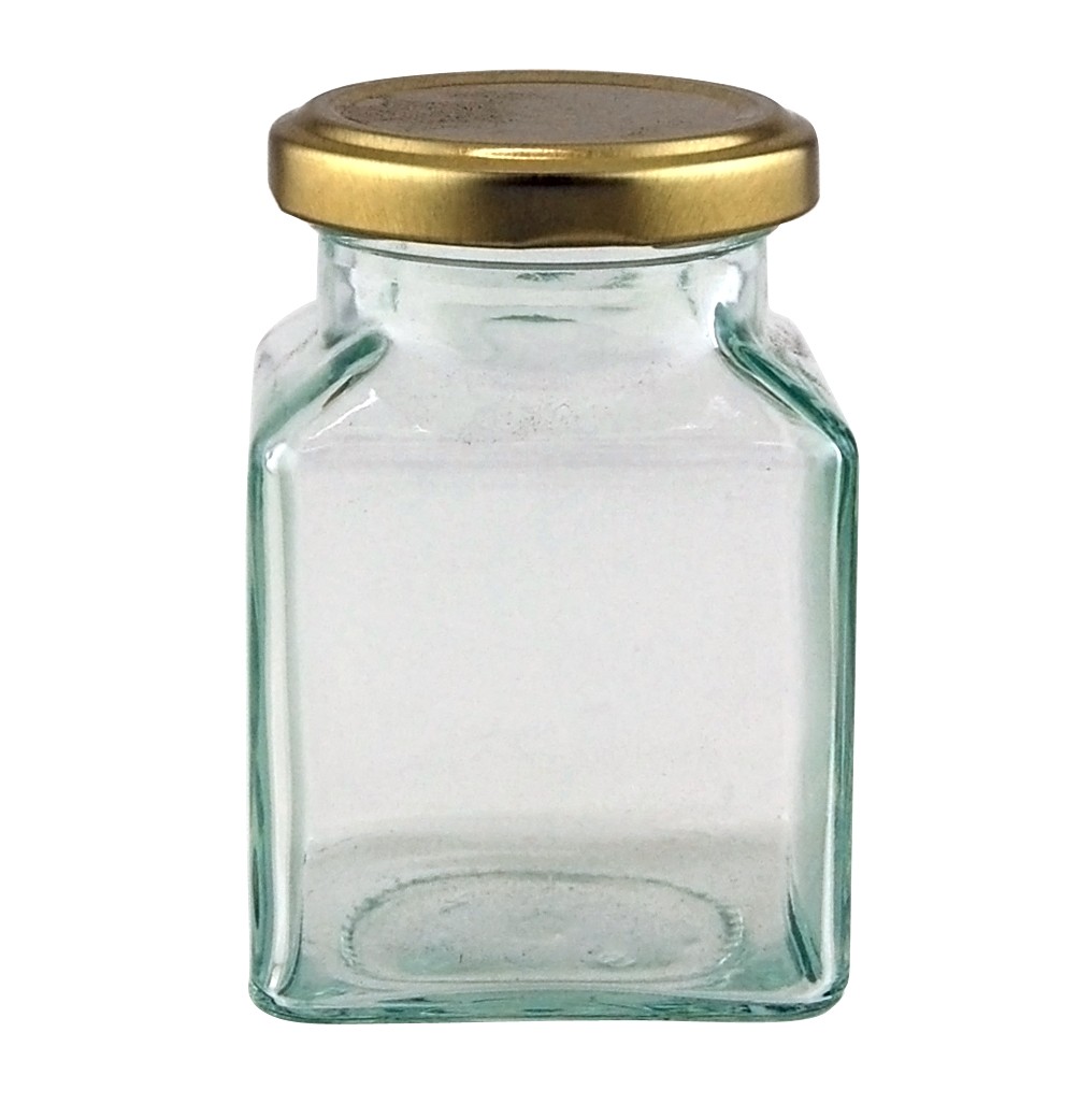 8oz Square Jar - Pack of 36