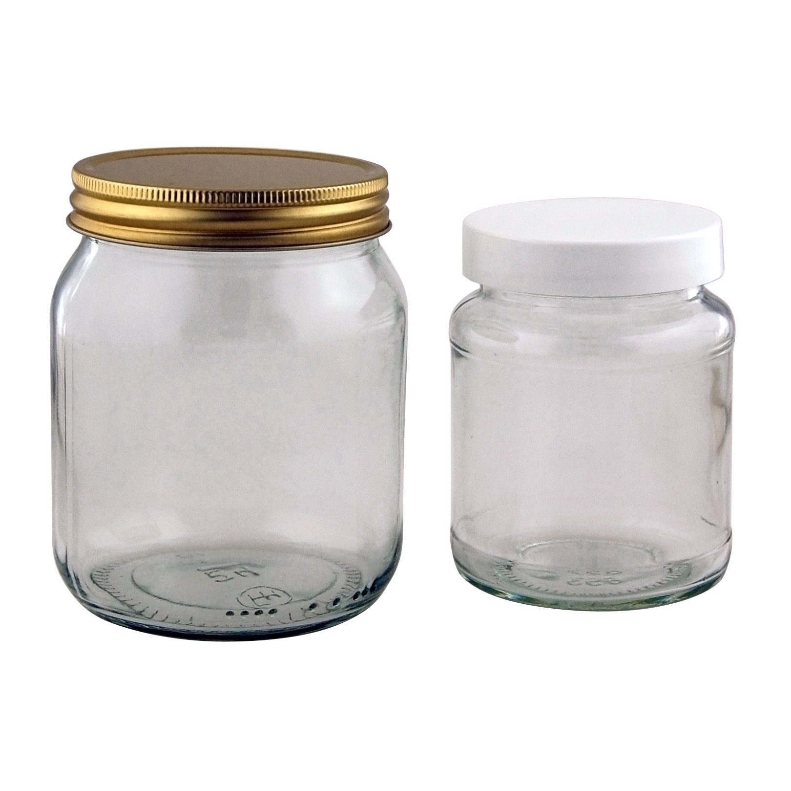35 x Screw Neck 1/2lb Honey Jar