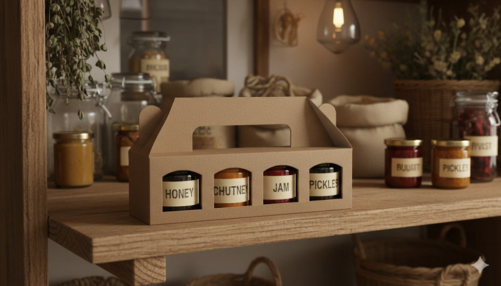 10 x Four Jar Mini Gift Box