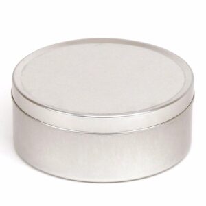 16 x 250ml Tinplate Push Fit Tin
