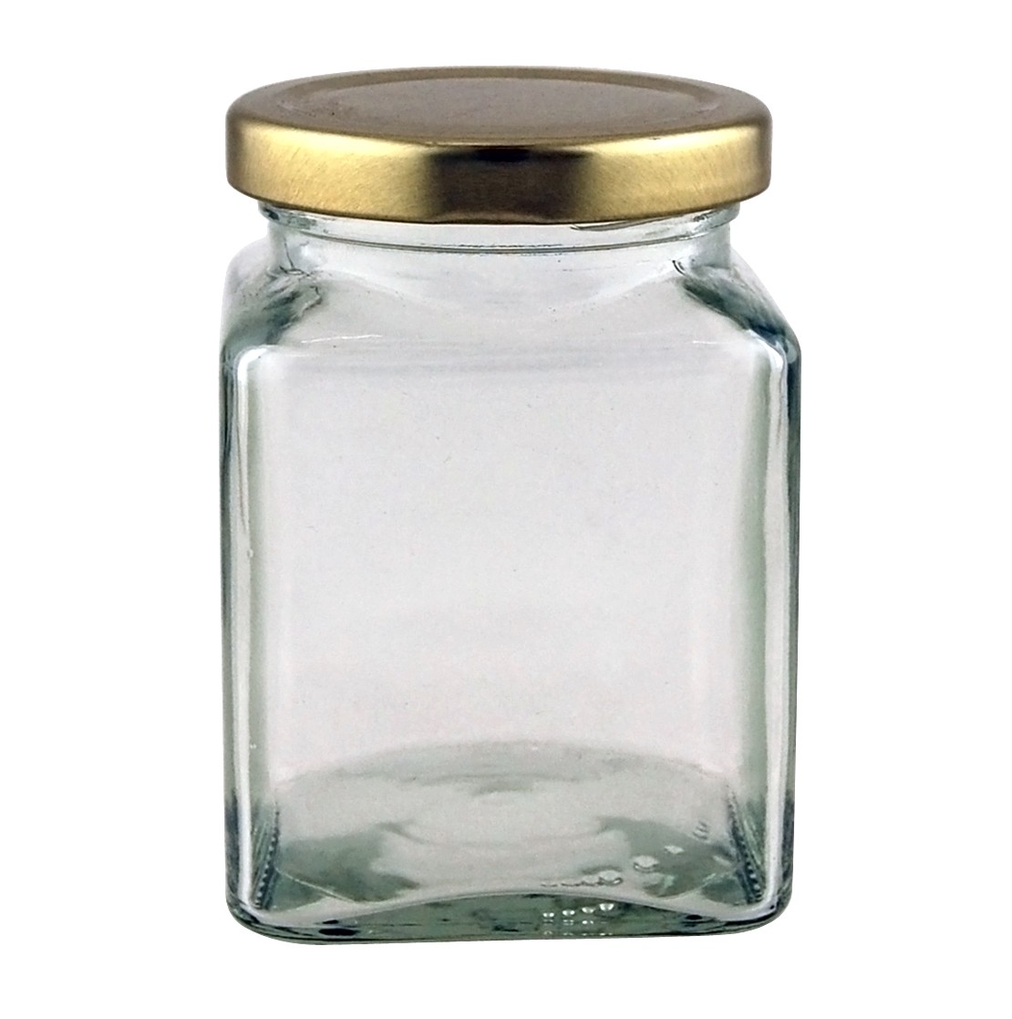 12oz Square Jar - Pack of 27