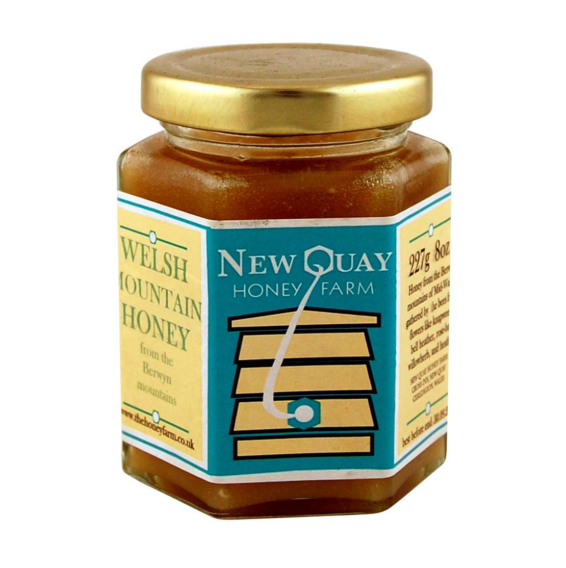 8oz Hex (Hexagonal) Jar - Pack of 41