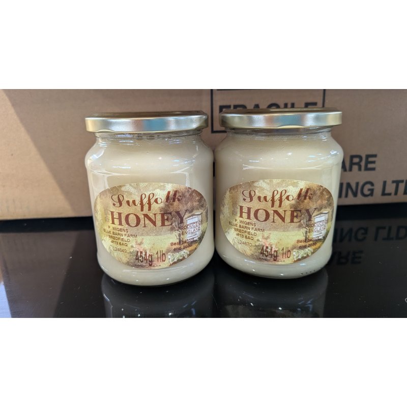 528 x 1lb twist off honey jar