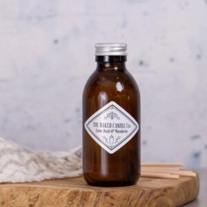 84 x 150ml amber bottle with silver lid