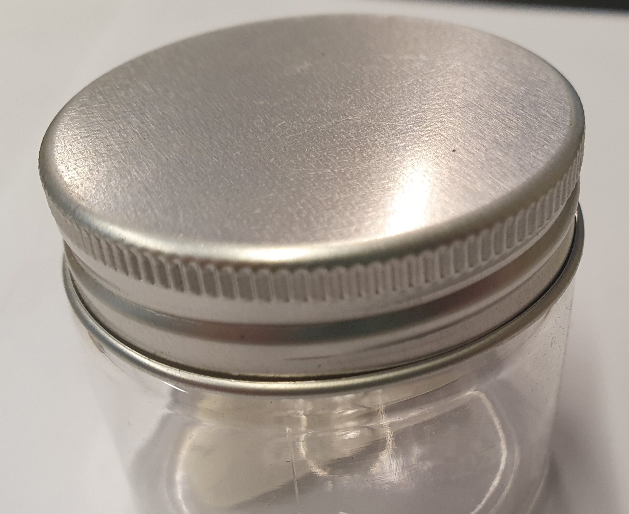 583 x 120ml Clear Glass Ointment Jar