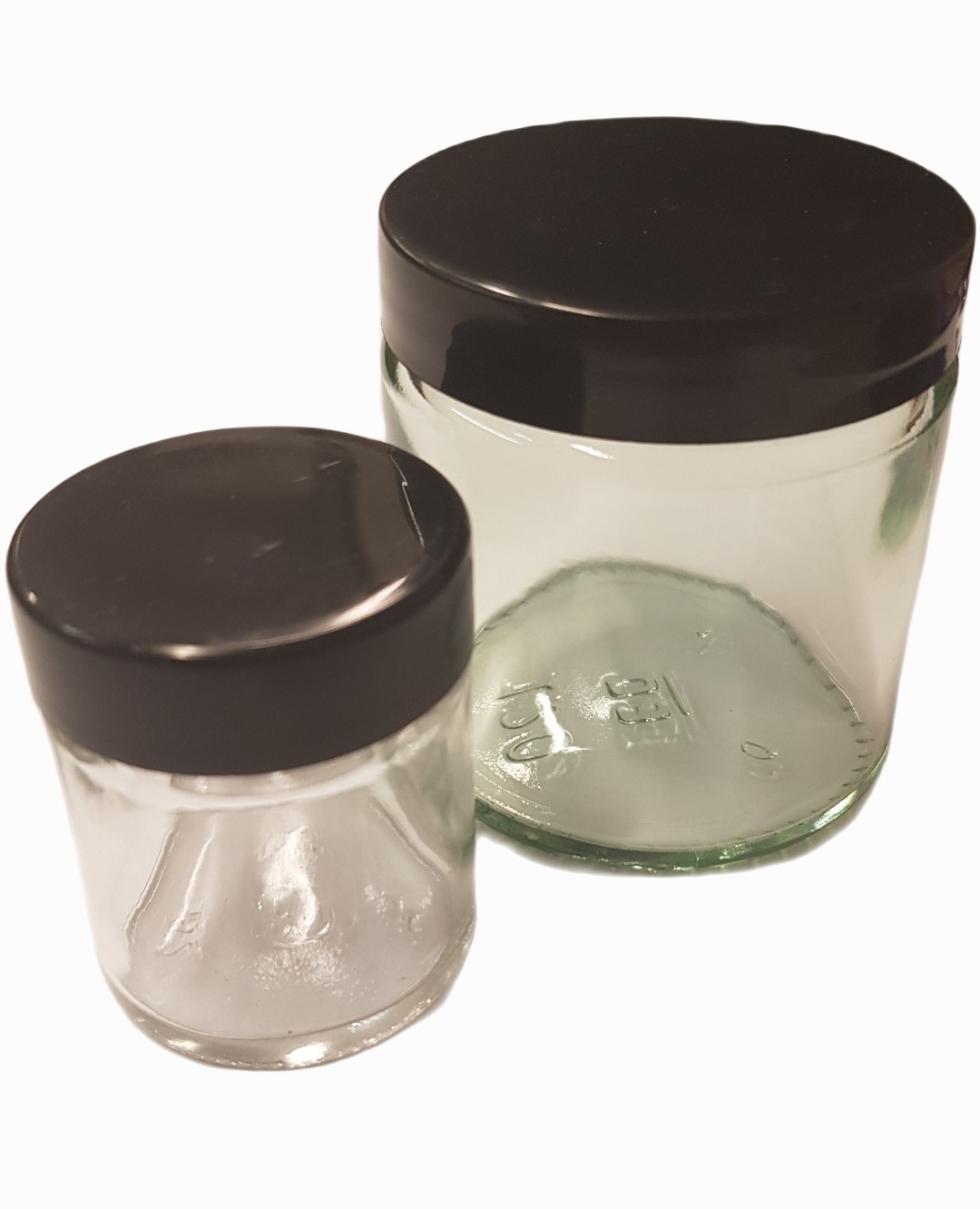 583 x 120ml Clear Glass Ointment Jar