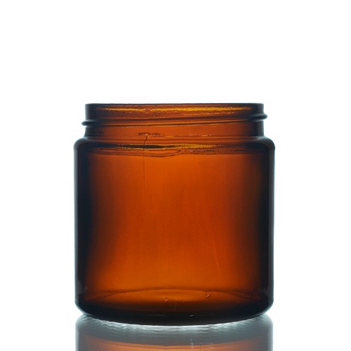 530 x 120ml Amber Glass Ointment Jar