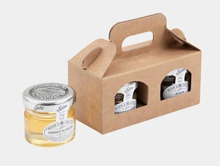 Gift packaging for mini jam jars